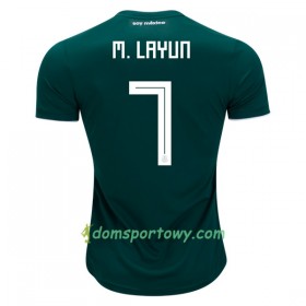 Koszulka Meksyk M.Layun 7 Domowe Koszulki Piłkarskie Mistrzostwa Świata 2018